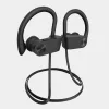 Letscom U8I Bluetooth 5.0 sztereó sport fekete headset prémium tokkal