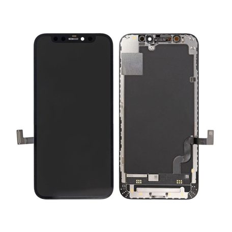 Apple iPhone 12 Mini 2020 (5.4) (HARD OLED) fekete LCD kijelző érintővel