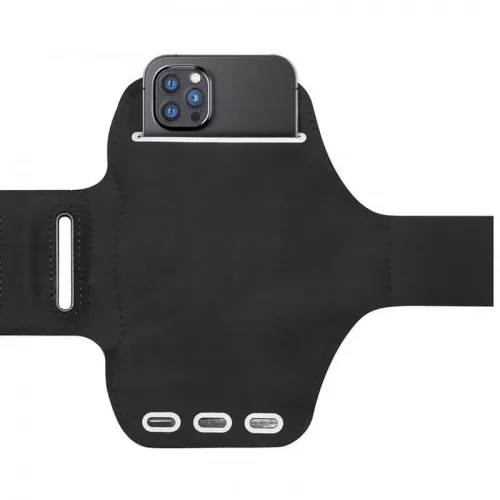 Celly Armband cseppálló sport telefontartó felkarra 6.9" méretig, fekete