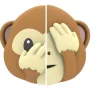 MojiPower Monkey2 power bank 2600mAh USB 5V 1A micro USB adatkábellel 5W