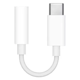   Apple Type - C - 3,5 mm-es jack gyári átalakító adapter fehér (MU7E2ZM/A)