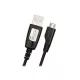 Samsung gyári USB - micro USB fekete adatkábel 0,8m ECC1DU0BBK