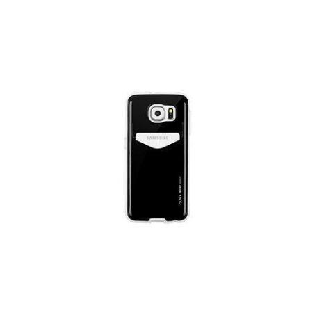 Mercury Slim Plus Apple iPhone 6/6S kártyatartós hátlapvédő fekete