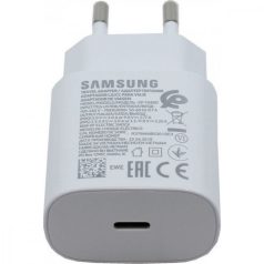   Samsung EP-TA800NWEGWW gyári hálózati fehér gyorstöltő 3A Type - C bemenettel 25W