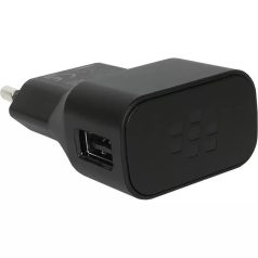   Blackberry ASY-46444-002 fekete gyári hálózati töltőfej 5V / 850mA USB csatlakozóval