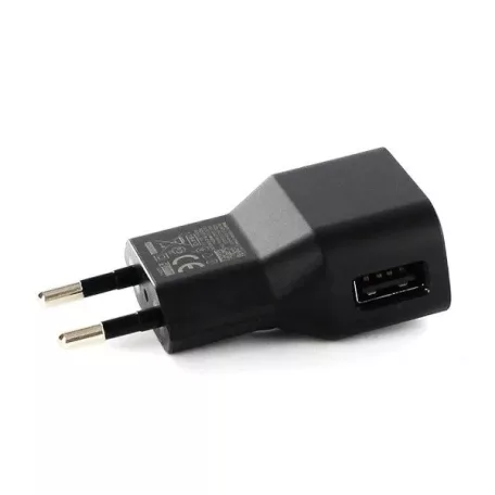 Blackberry ASY-46444-002 fekete gyári hálózati töltőfej 5V / 850mA USB csatlakozóval