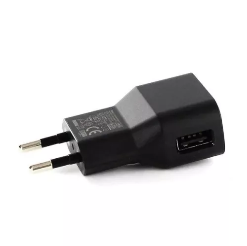 Blackberry ASY-46444-002 fekete gyári hálózati töltőfej 5V / 850mA USB csatlakozóval