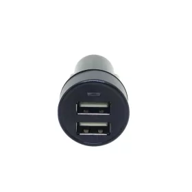   Utángyártott fekete autós gyorstöltő 2x USB-A csatlakozóval, 3.1A