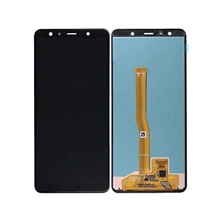 Samsung A750 Galaxy A7 (2018) fekete LCD kijelző érintővel