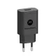 Motorola SC-52 TurboPower fekete gyári hálózati töltő USB-A 3A csatlakozóval 18W