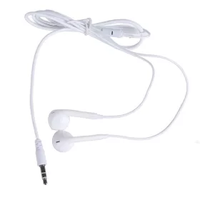 ZTE gyári sztereo headset fehér 3,5mm jack