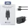 Bliszteres Motorola TurboPower (PG38C06448) fekete gyári hálózati töltő USB-C kábellel 3A 33W