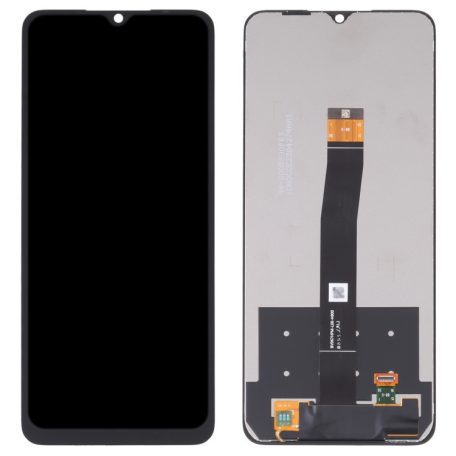 Xiaomi Redmi 10C fekete LCD kijelző érintővel