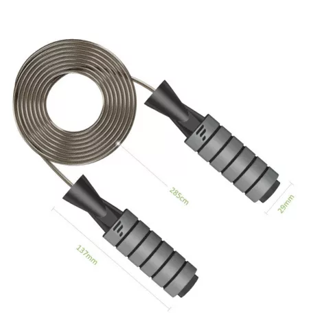 Letscom LETSFIT JR01 csapágyazott állítható hosszúságú acél ugrókötél