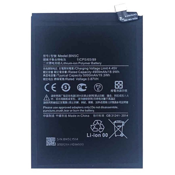 Xiaomi Bn5c Battery Original Li Ion Polymer 5000mah Poco M4 1177