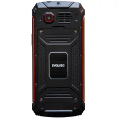   Evolveo StrongPhone Z4 ütés- és vízálló IP68 mobiltelefon dokkolóval, kártyafüggetlen, Dual Sim, fekete-piros