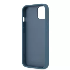   Guess Apple iPhone 13 (6.1) PU 4G Metal Logo hátlapvédő tok kék (GUHCP13M4GMGBL)