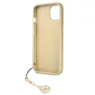 Guess Apple iPhone 13 Mini (5.4) PU 4G Printed Stripe hátlapvédő tok barna (GUHCP13SGF4GBR)