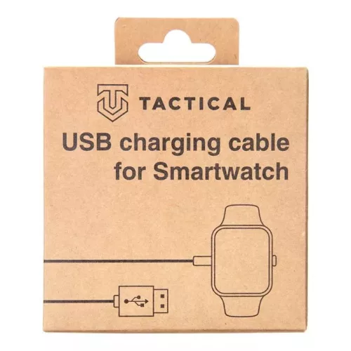 Tactical Apple Watch 1/2/3/4/5/6/SE/7/8 töltőkábel Type-C csatlakozóval
