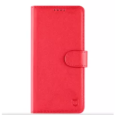   Tactical Field Notes T-Mobile T Phone Pro 5G oldalra nyíló mágneses könyv tok szilikon belsővel piros