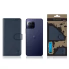 Tactical Field Notes T-Mobile T Phone 2 Pro 5G oldalra nyíló mágneses könyv tok szilikon belsővel kék