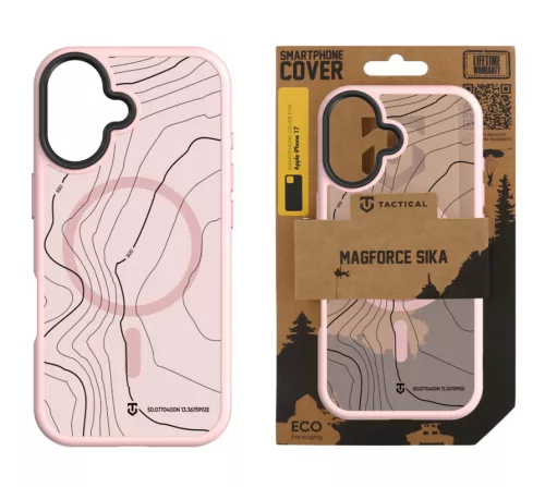 Tactical MagForce Hyperstealth Apple iPhone 17 (6.3) ütésálló Magsafe TPU tok pink