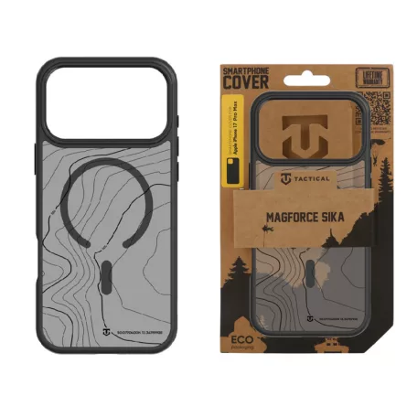 Tactical MagForce Hyperstealth Apple iPhone 17 Pro (6.3) ütésálló Magsafe TPU tok fekete