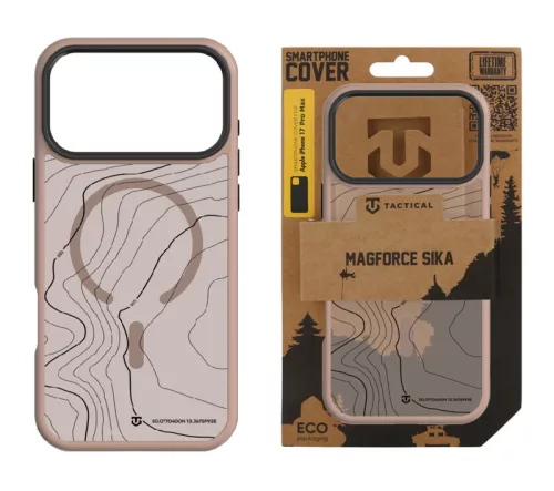 Tactical MagForce Hyperstealth Apple iPhone 16 Pro ütésálló Magsafe TPU tok barna