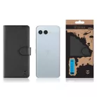 Tactical Field Notes T-Mobile T Phone 3 oldalra nyíló mágneses könyv tok szilikon belsővel fekete