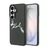 Karl Lagerfeld IML Choupette Magnetic Samsung S942 Galaxy S26 hátlapvédő tok fekete (KLHMS26S5HKSCAK)