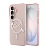Karl Lagerfeld IML Choupette Magnetic Samsung S948 Galaxy S26 Ultra hátlapvédő tok pink (KLHMS26L5HKSCAP)