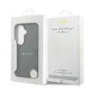 Guess PU Leather Gold Frame MagSafe Samsung S948 Galaxy S26 Ultra hátlapvédő tok fekete (GUHMS26LP4MSEGCK)