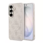 Guess PU Leather Gold Frame MagSafe Samsung S948 Galaxy S26 Ultra hátlapvédő tok pink (GUHMS26LP4MSEGCP)