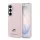 Karl Lagerfeld Grained PU Leather K&CH Samsung Galaxy S26 Plus hátlapvédő tok pink (KLHMS26M6PFKCLP)