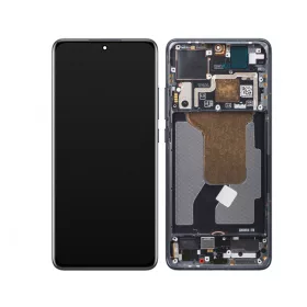   Xiaomi 12S / 12X / 12 fekete gyári LCD kijelző érintővel és kerettel