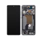 Xiaomi 12S / 12X / 12 fekete gyári LCD kijelző érintővel és kerettel