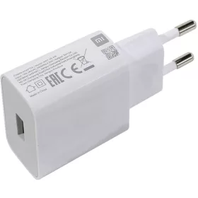 Xiaomi MDY-09-EW gyári hálózati fehér töltőfej 2A 10W