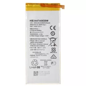   Huawei HB3447A9EBW (Ascend P8) gyári akkumulátor Li-Ion 2600mAh