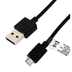 Sony EC-480 gyári USB - MicroUSB fekete adatkábel