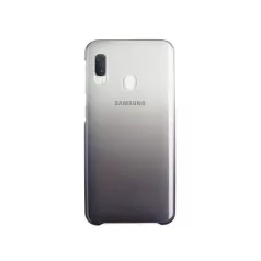   Samsung A202F Galaxy A20e (2019) gyári fekete hátlapvédő szilikon tok (EF-AA202)