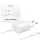 BLISZTERES Samsung EP-TA800XWEGWW gyári hálózati fehér gyorstöltő 3A EP-DA705BWEGWW fehér gyári Type-C - Type-C adatkábellel 1.0m 25W