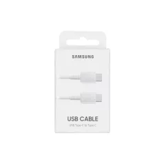   Bliszteres Samsung EP-DA705BWEGWW fehér gyári Type-C - Type-C adatkábel 1.0m