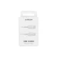 Bliszteres Samsung EP-DA705BWEGWW fehér gyári Type-C - Type-C adatkábel 1.0m