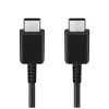 Bliszteres Samsung EP-DA705BBEGWW fekete gyári Type-C - Type-C adatkábel 1.0m