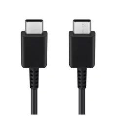   Bliszteres Samsung EP-DA705BBEGWW fekete gyári Type-C - Type-C adatkábel 1.0m