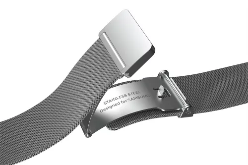 Samsung Galaxy Watch Milanese Band gyári Galyxy Watch ezüst fém 20mm óraszíj (GP-TYR870SAASW)