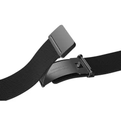  Samsung Galaxy Watch Milanese Band gyári Galyxy Watch fekete fém 20mm óraszíj (GP-TYR870SAABW)