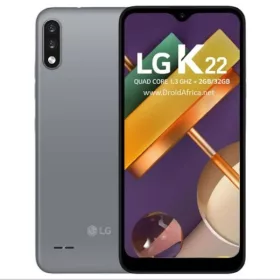   LG K22 32GB LM-K200EMW Dual SIM kártyafüggetlen érintős mobiltelefon, titán, 6.2 inch