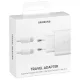 BLISZTERES Samsung EP-TA845XWEGWW gyári hálózati fehér gyorstöltő 5A EP-DG977BWE fehér gyári Type-c - Type-c adatkábel 1.2m 45W