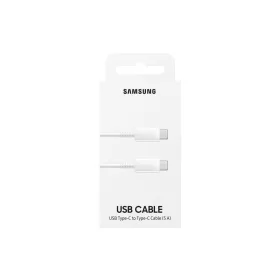   Bliszteres Samsung EP-DN975BWE fehér gyorstöltő gyári Type-C - Type-C adatkábel 1m, 5A